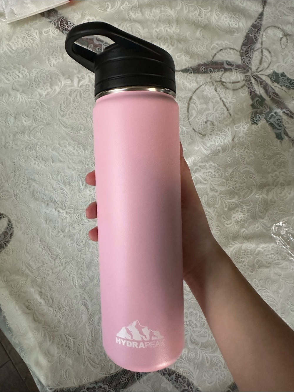 HydraPeak 24 oz Pink Insulated Water Bottle - Women’s Water Bottles